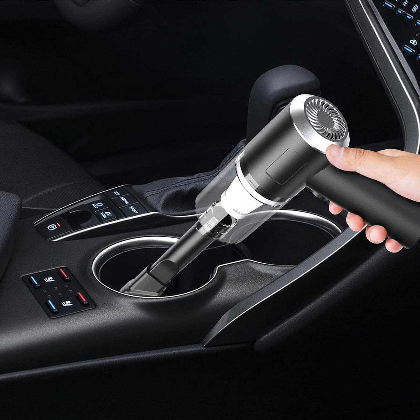 Cordless Rechargeable Car Vacuum - Powerful and Portable