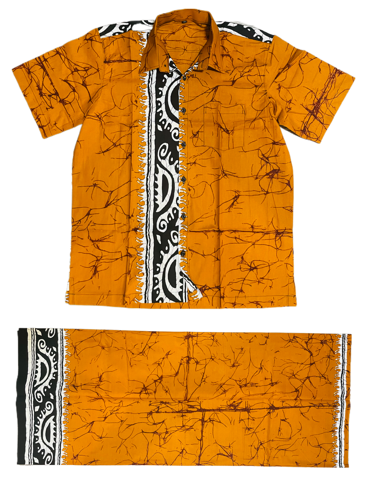 Batik Shirt and Sarong