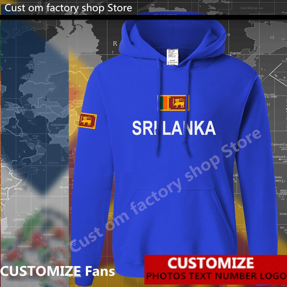 Sri Lanka Lankan Flag Hoodie