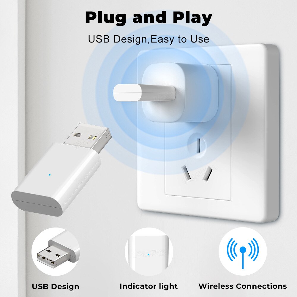 ZigBee 3.0 Signal Repeater USB Extender