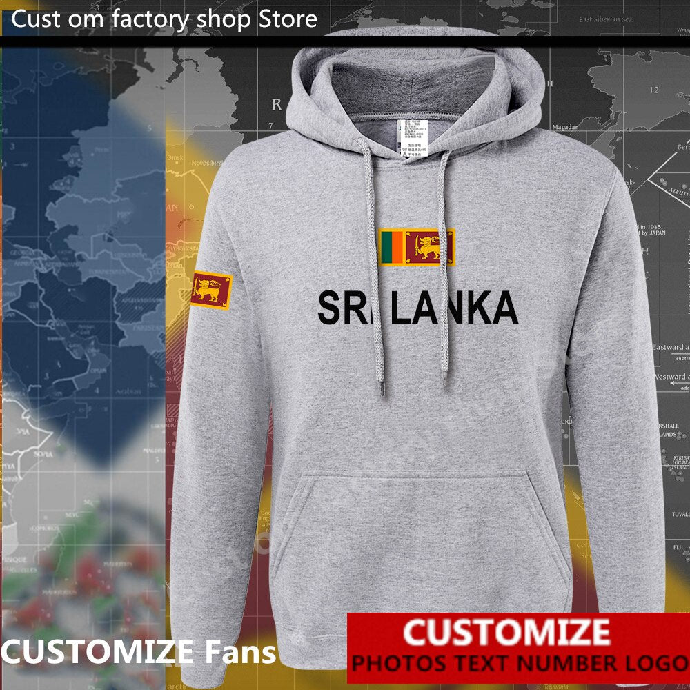 Sri Lanka Lankan Flag Hoodie