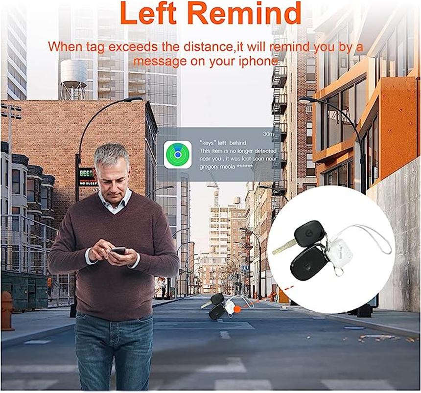 Smart Tag Tracker Versatile Key Finder with App - Keep Track of Your Essentials