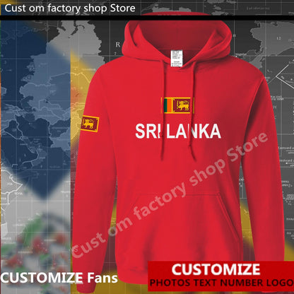 Sri Lanka Lankan Flag Hoodie